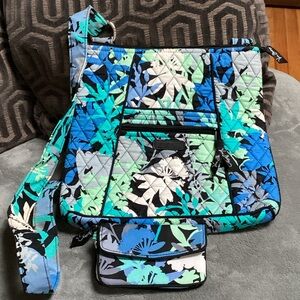 Vera Bradley Floral Quilted Crossbody Bag